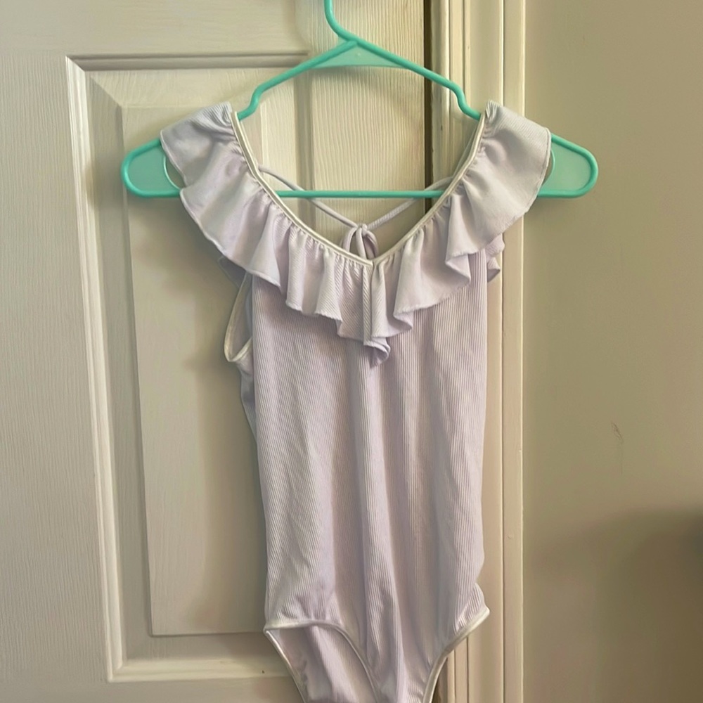 Altard State White Ruffle Bodysuit